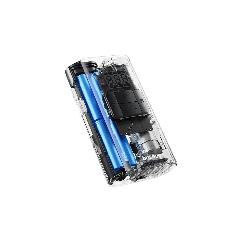 Автомобільний насос Baseus PrimeTrip VA1 Wired and Wireless 2-in-1 Tire Inflator Cosmic Black C11169001121-00 - фото 3