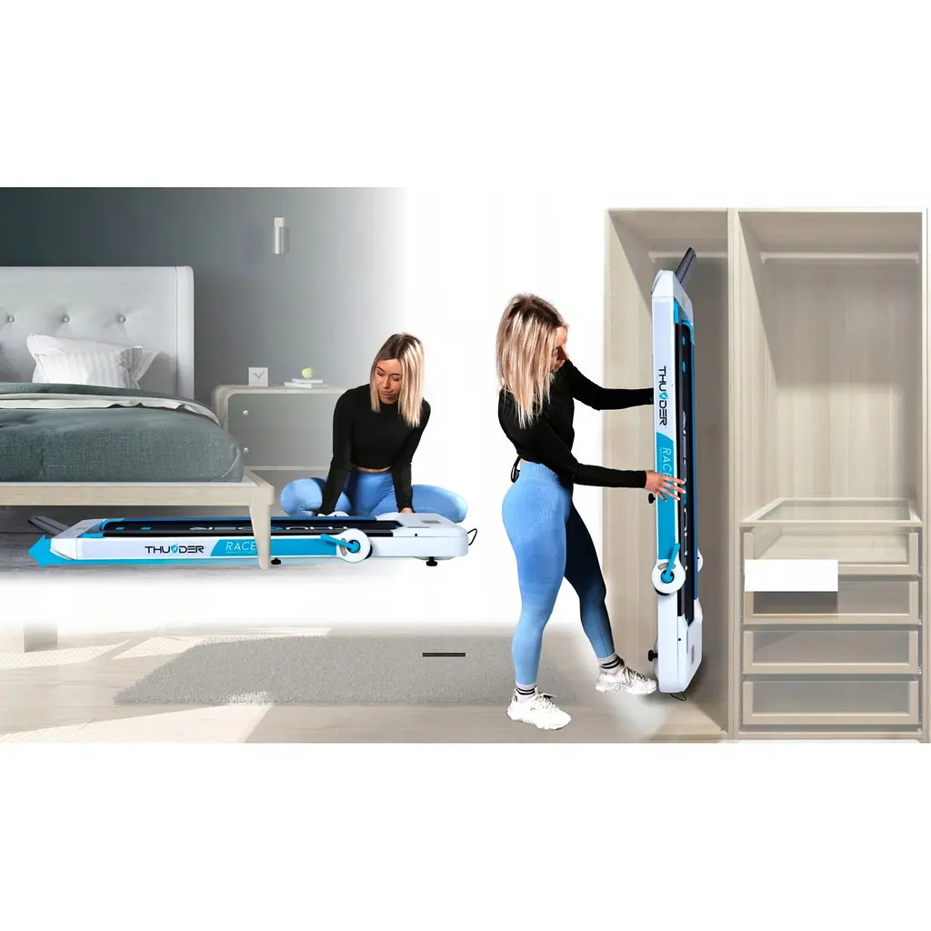 Беговая дорожка THUNDER Race White - фото 3