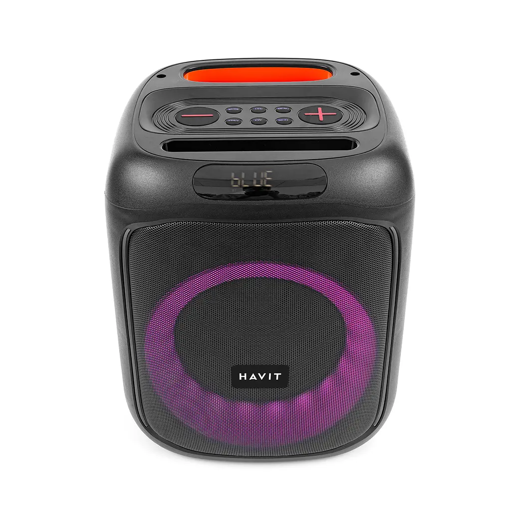 Портативна колонка HAVIT SQ146BT 60W RGB Black HAVIT (28943-000) - фото 7