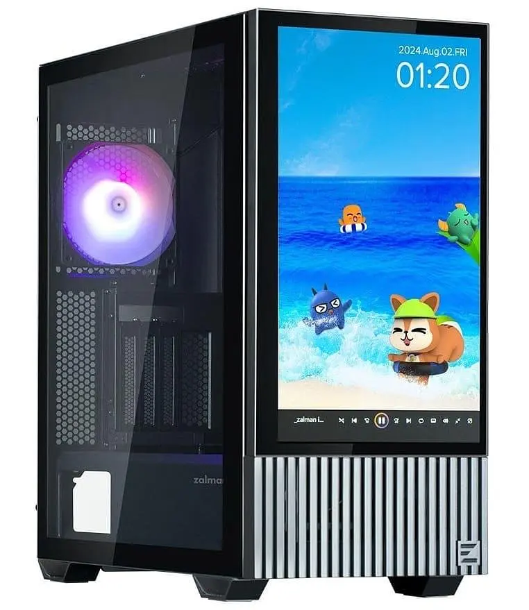 Корпус Zalman Z10 DS ATX Black (Z10DSBLACK) без блока питания - фото 2