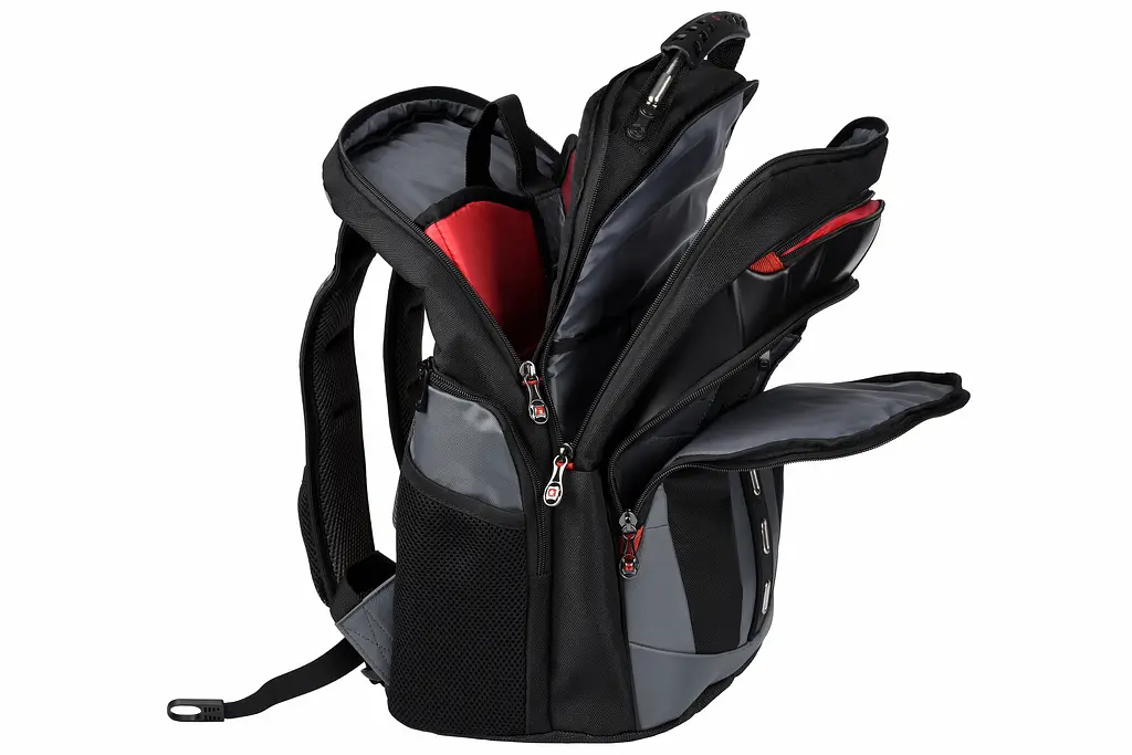 Рюкзак для ноутбука, Pegasus 17", чорно-сірий Wenger teh0014567 - фото 8