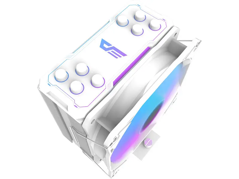 Повітряне охолодження DarkFlash Storm Z4 Pro Mist White - фото 2