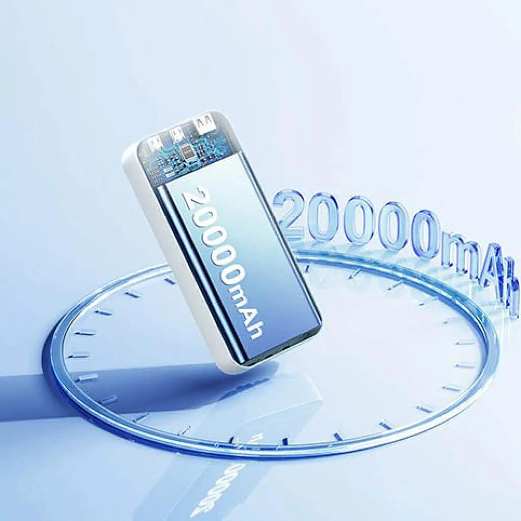 Внешний аккумулятор Power Bank Remax RPP-686 20000 mAh УМБ павербанк White (19111) - фото 5