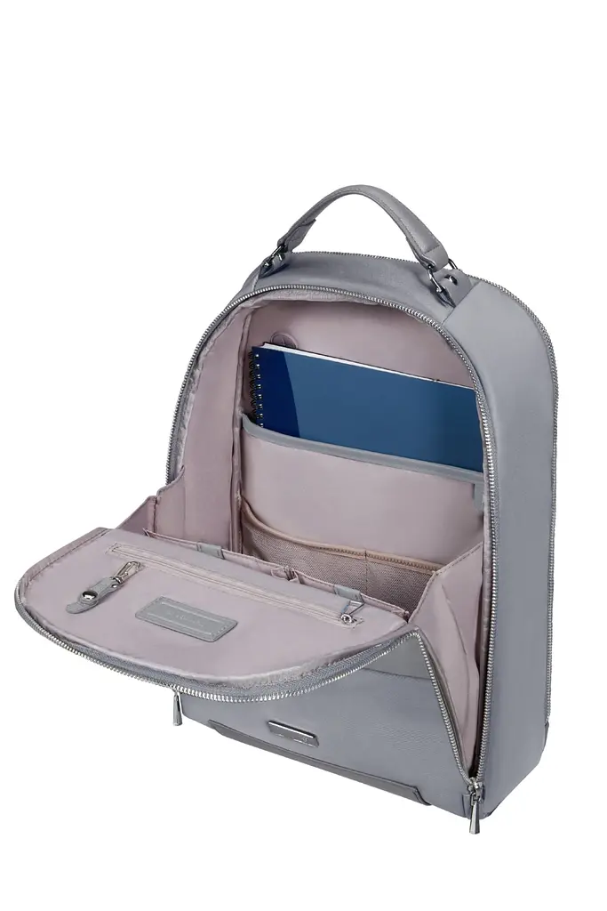 Рюкзак 14.1" Samsonite ZALIA 3.0 SILVER GREY 38,5x28x11 KM4*08005 - фото 5
