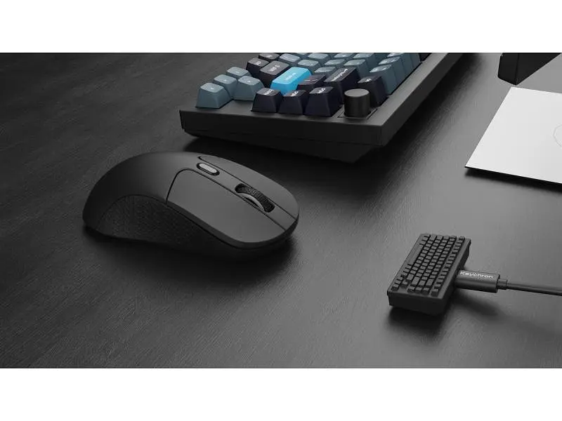 Миша Keychron M3 PixArt 3395 (4K) Black (M3-A4) - фото 4