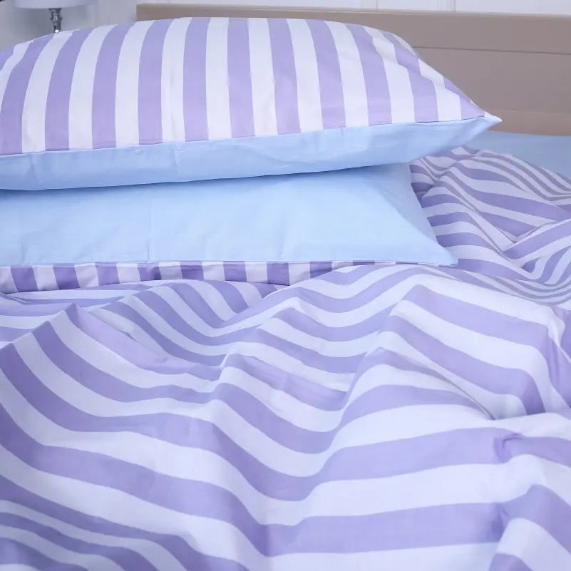 Простирадло MirSon Ranforce Elite 17-4772 Willerbann 200x220 см блакитне (2200008962654) - фото 5