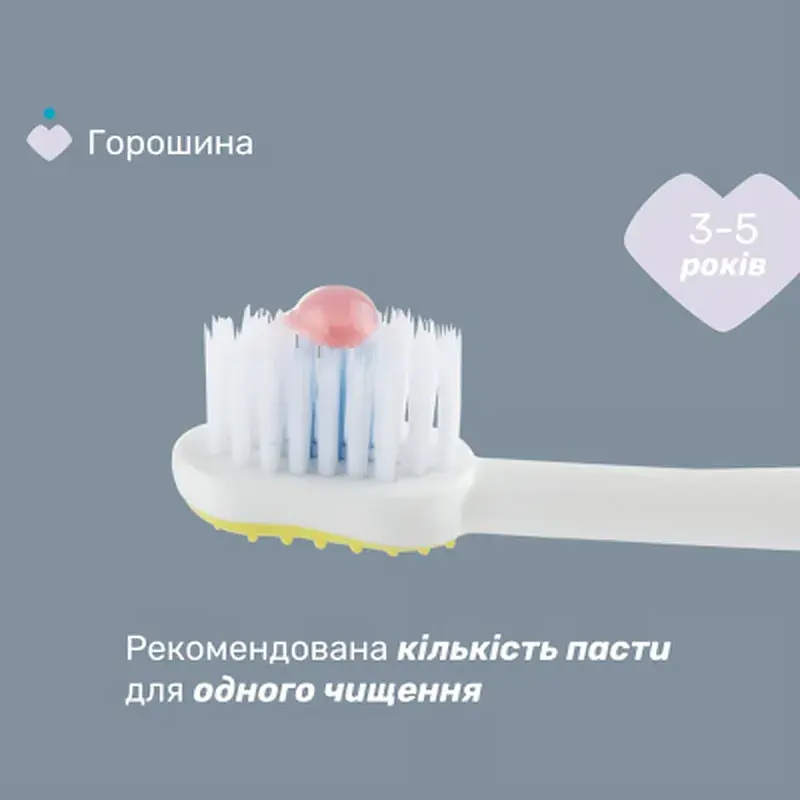 Дитяча зубна щітка Chicco 3-6 років, 2 шт. жовтий/блакитна (8058664174751) (12084.11) - фото 3