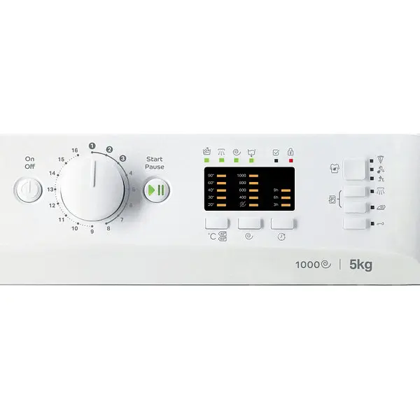 Indesit Пральна машина Indesit фронтальна, 5кг, 1000, A++, 43см, білий - фото 5