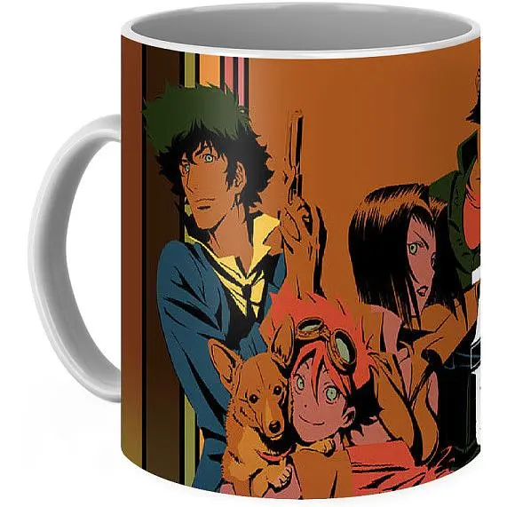 Кухоль GeekLand Ковбой Бібоп Cowboy Bebop персонажі СВ 02.08 330 мл білий - фото 3