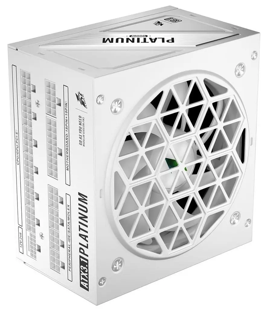 Блок живлення 1stPlayer HA-1300BA3 1300W 80+ Platinum (NGDP-PLT-1300-WH-EU) White - фото 3