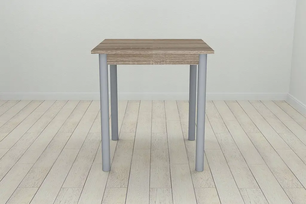 Стіл кухонний Ferrum-decor Агата 75x70x70 Сірий ДСП Сонома Трюфель 16мм (FRD-106244) - фото 5