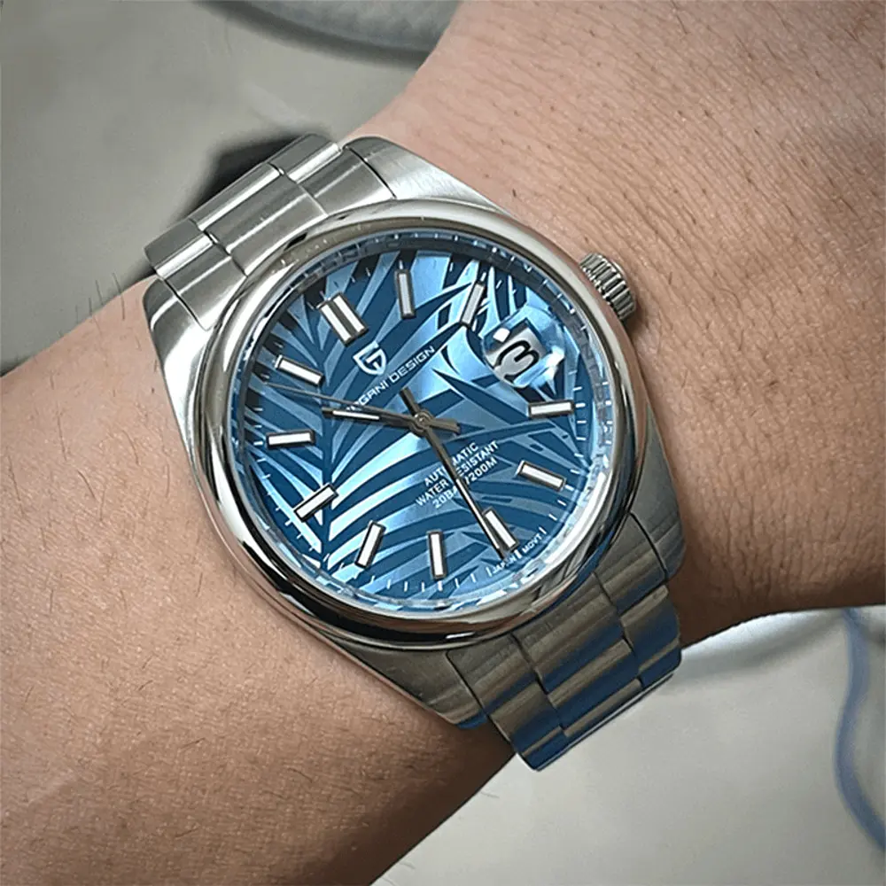 Чоловічий наручний годинник PD-1715 Silver-Blue Pagani Design acs0031117 - фото 3