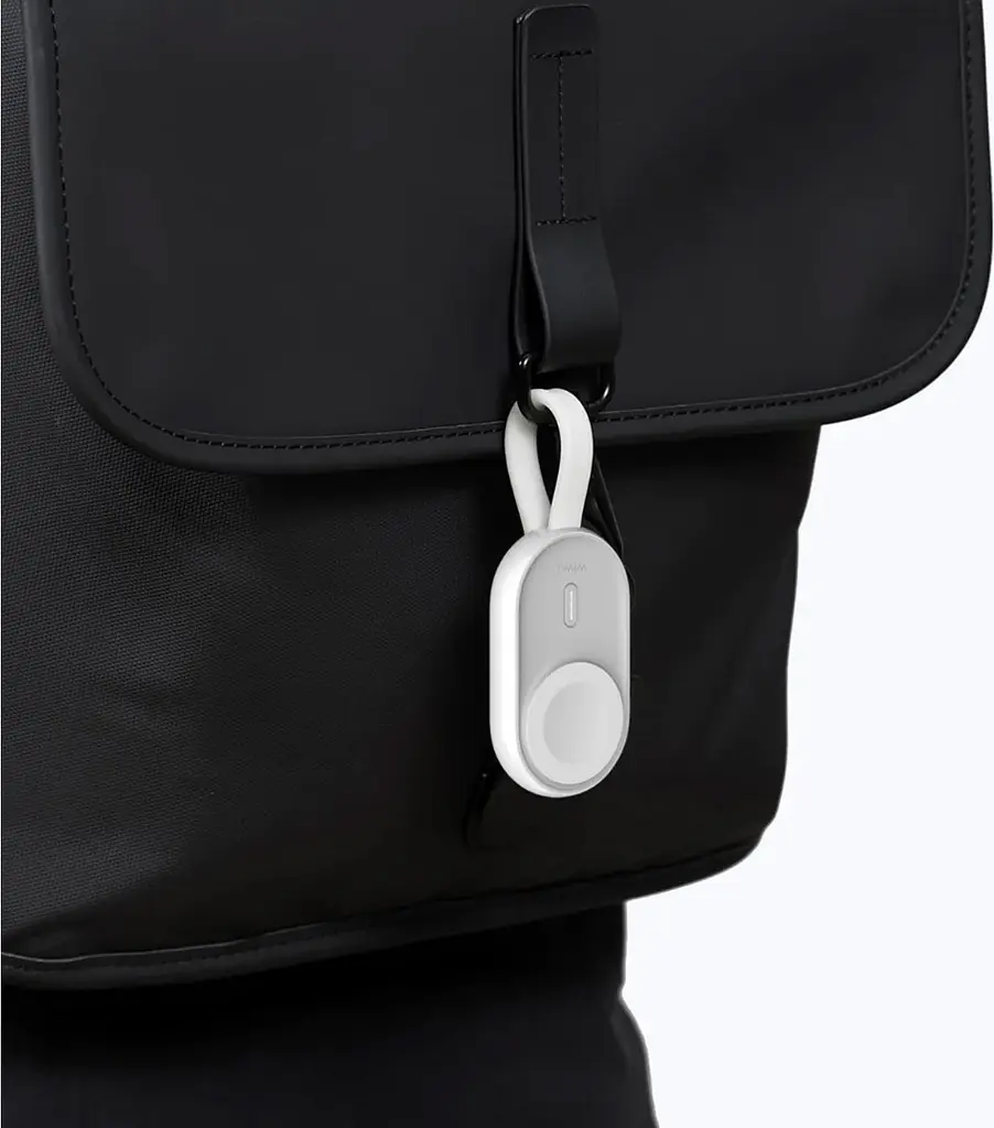 Бездротовий зарядний пристрій Wiwu Wi-M20 2в1 with Powerbank для Apple Watch White [104015] - фото 4