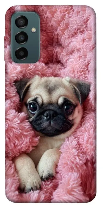 TPU чохол Demsky Мопс у ніжностях для Samsung Galaxy M23 5G