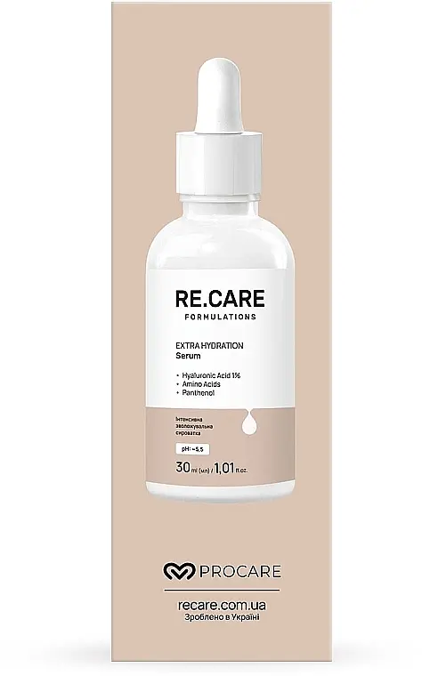 Интенсивная увлажняющая сыворотка Re.Care Extra Hydration Serum 30 мл - фото 4