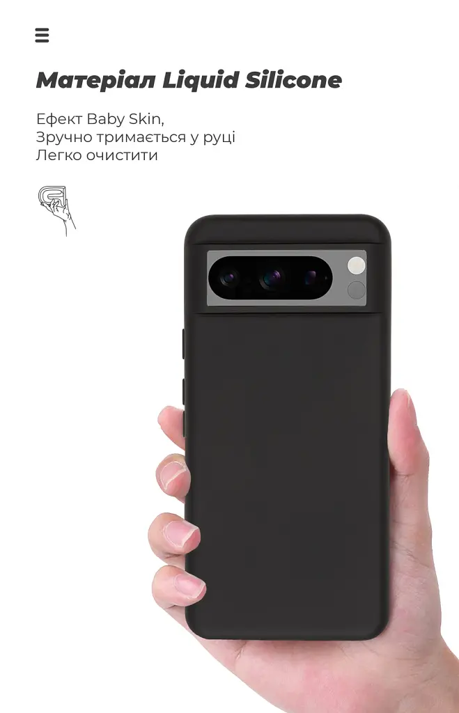 Чохол ArmorStandart ICON для Google Pixel 8 Black - фото 7