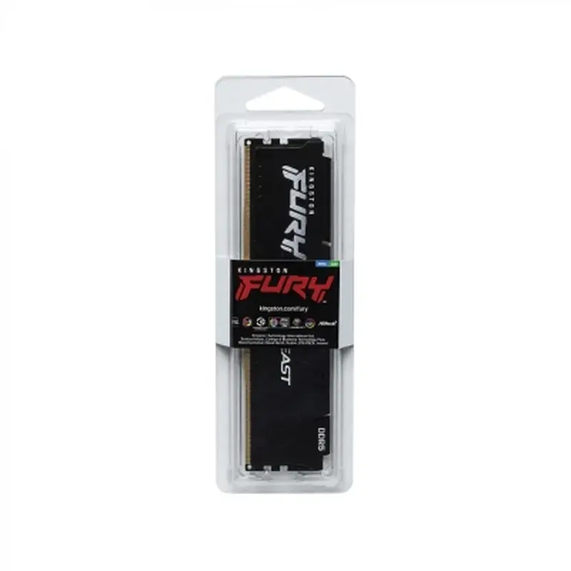 Модуль пам'яті для комп'ютера DDR5 16GB 5600 MHz Beast Black Kingston Fury (ex.HyperX) (KF556C40BB-16) - фото 5