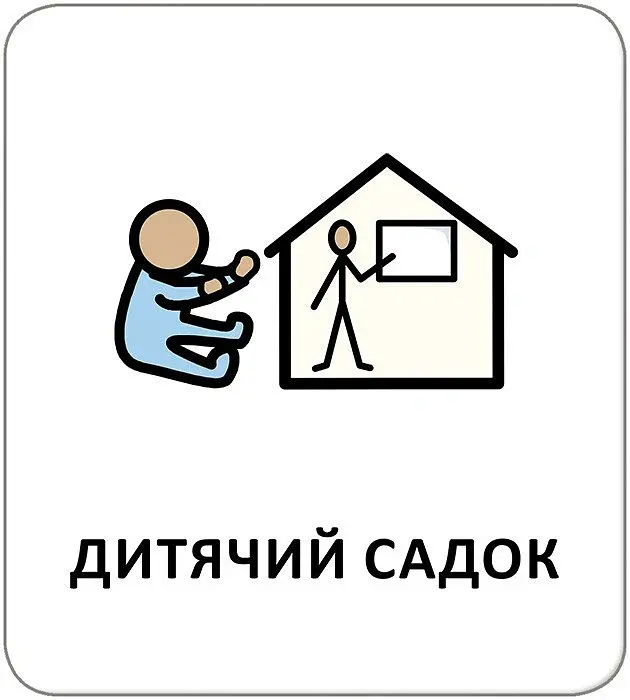 Картки з піктограмами. Заклади та професії - - фото 4