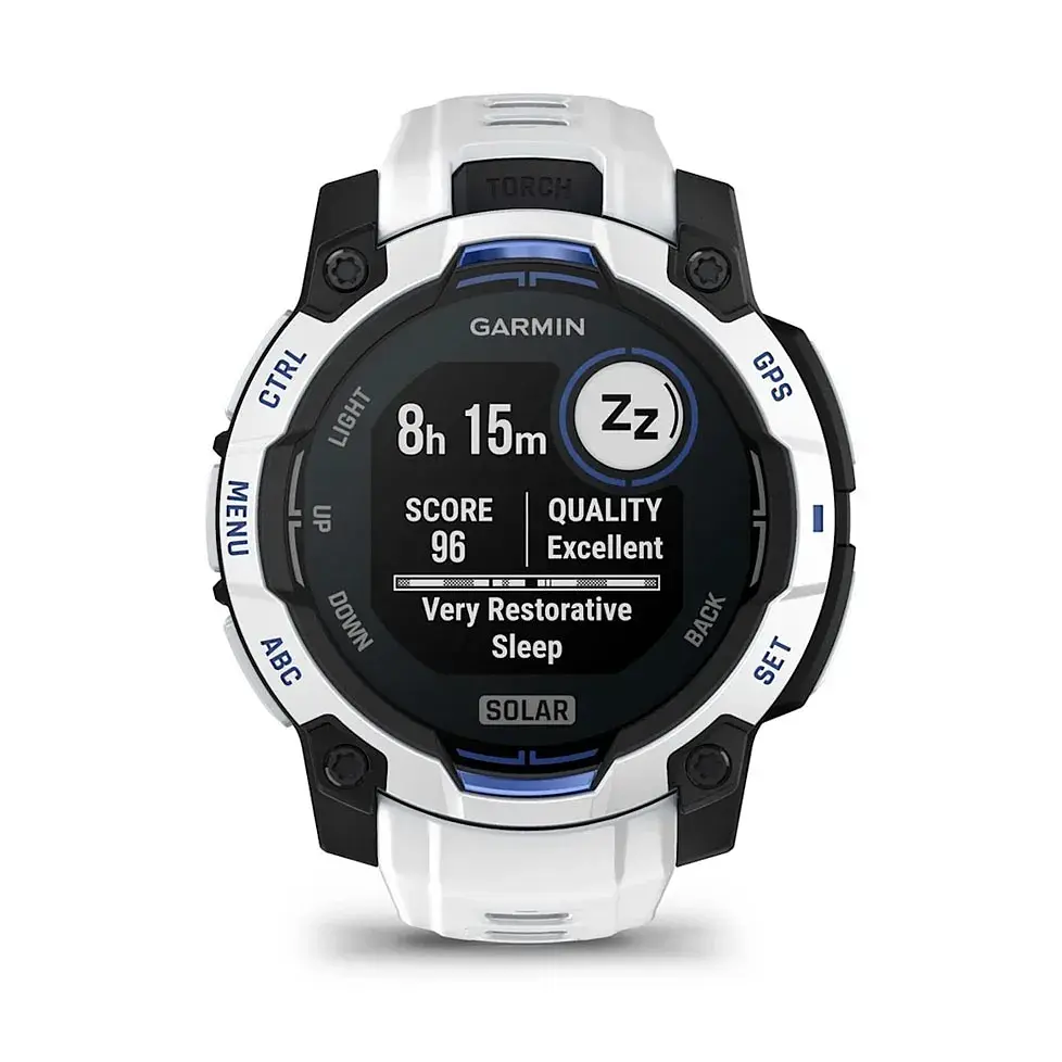 Смарт-годинник Garmin Instinct 3, 45mm, Solar, Whitestone with Whitestone Band, GPS смарт-годинник (010-02934-03) - фото 10