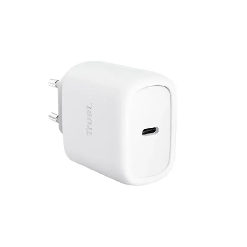 Зарядний пристрій Trust USB-C 45W GaN PD/PPS white (25522_TRUST) - фото 2
