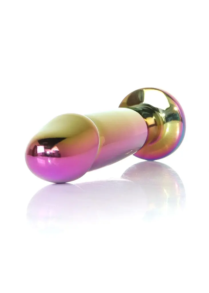 Анальна пробка з кристалом B - Series HeavyFun Plug-Jewellery, 12 см (прозорий) - фото 4