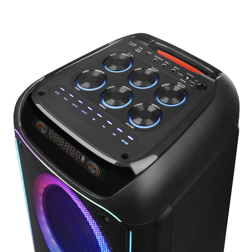 Портативна колонка HAVIT SQ149BT 100W RGB Black HAVIT (28803-000) - фото 3