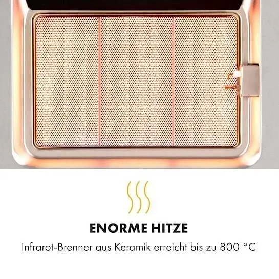 Гриль газовый вертикальный Klarstein Crossfire 800°C (10033288) - фото 4