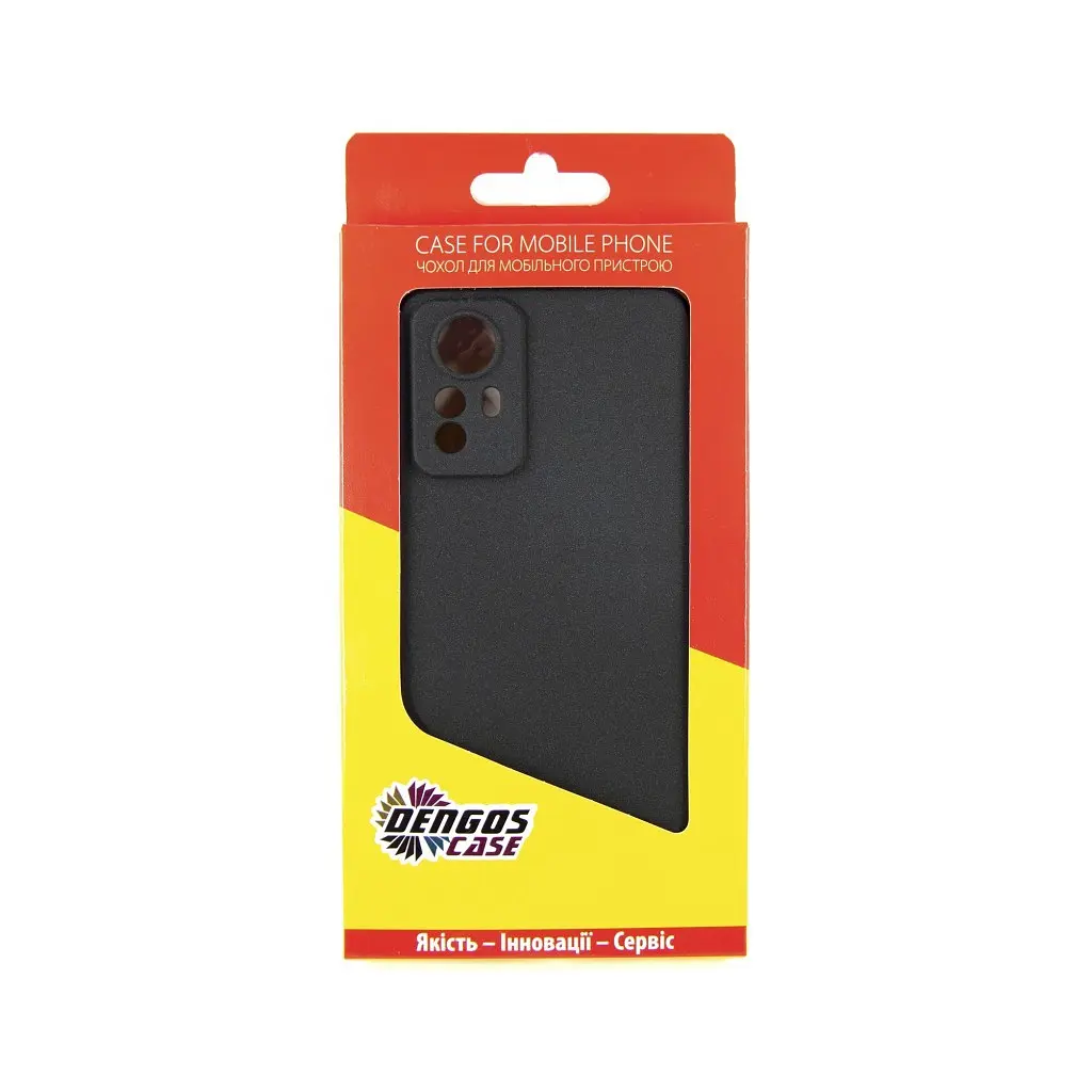Чохол до мобільного телефона Dengos Carbon Xiaomi Redmi Note 12s (black) (DG-TPU-CRBN-177) - фото 5