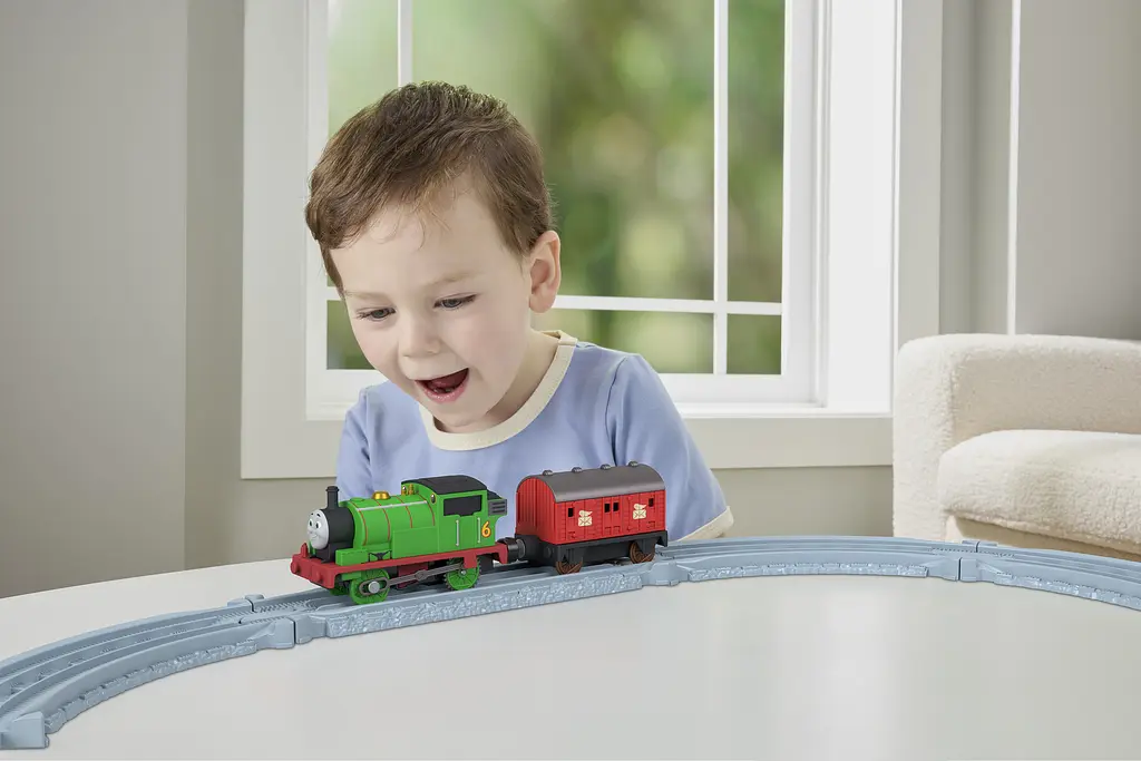 Моторизований паровозик з причепом Fisher-Price Томас і друзі в асортименті (JLL44) - фото 16