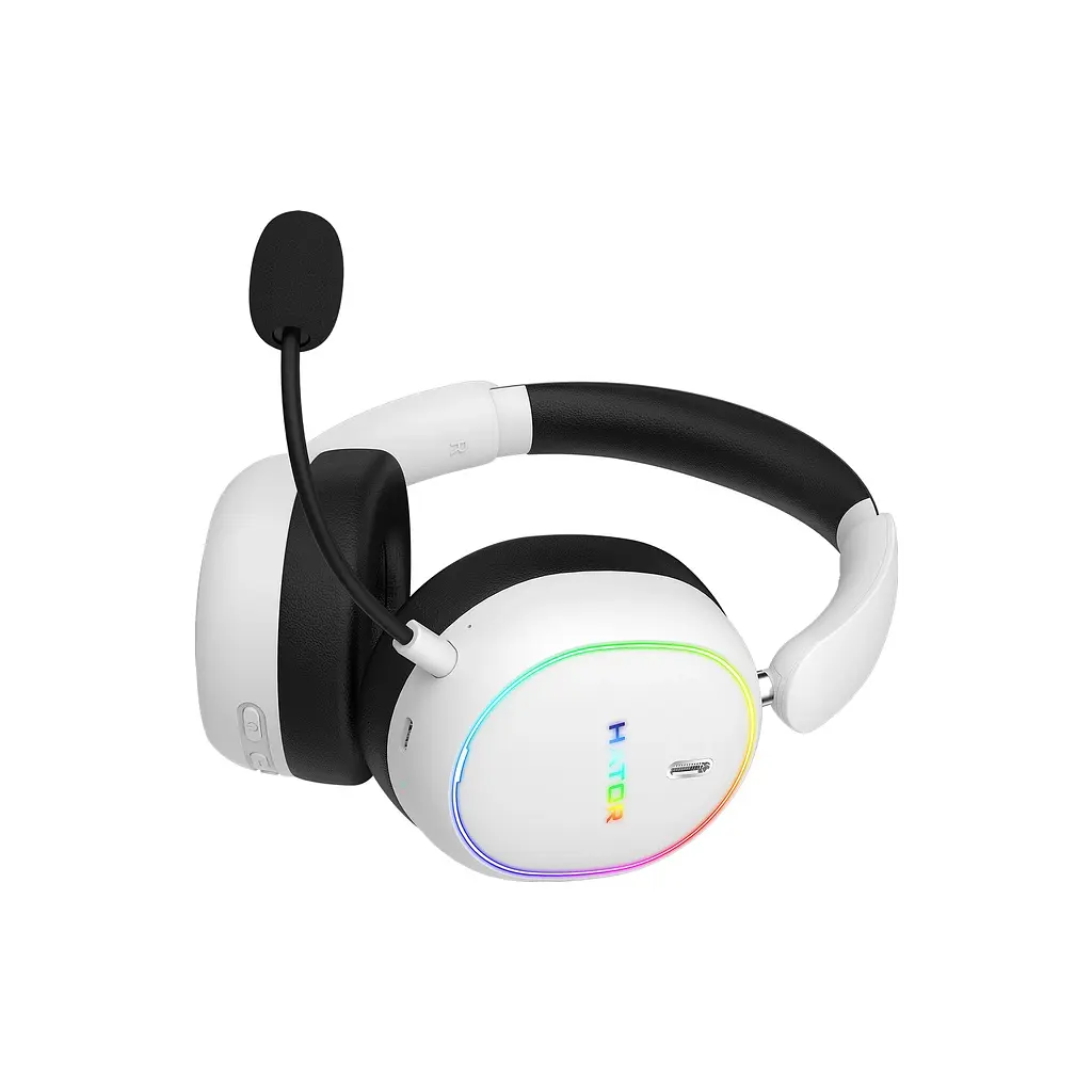Навушники Hator Phoenix 2 Wireless Hi-Res SyncHUB White (ESH41) - фото 7