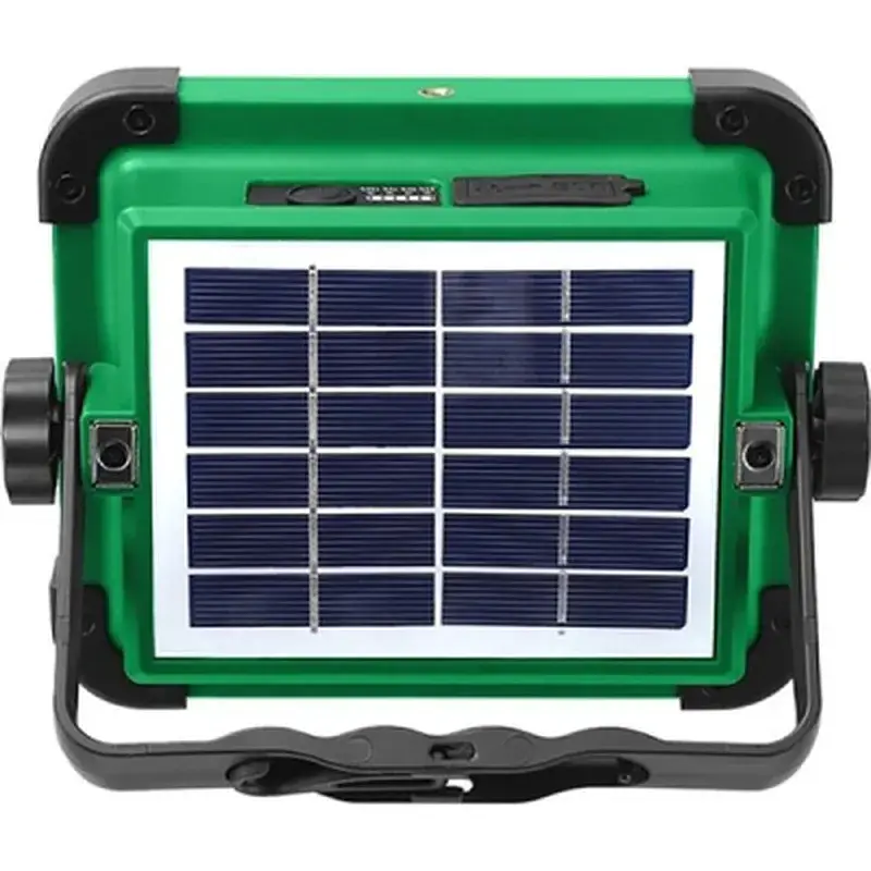 Ліхтар-прожектор NEWVEW NV-S1 200W із сонячною панеллю, 3600mAh, Green (NWVW-NV-S1-GN) - фото 2