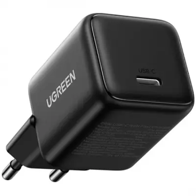 Зарядний пристрій Ugreen USB-C PD 20 Вт GaN X512 чорний (55553) - фото 9