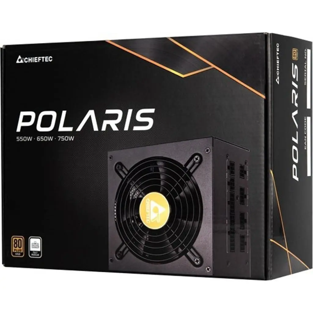 Блок живлення Chieftec 550W POLARIS (PPS-550FC) - фото 4