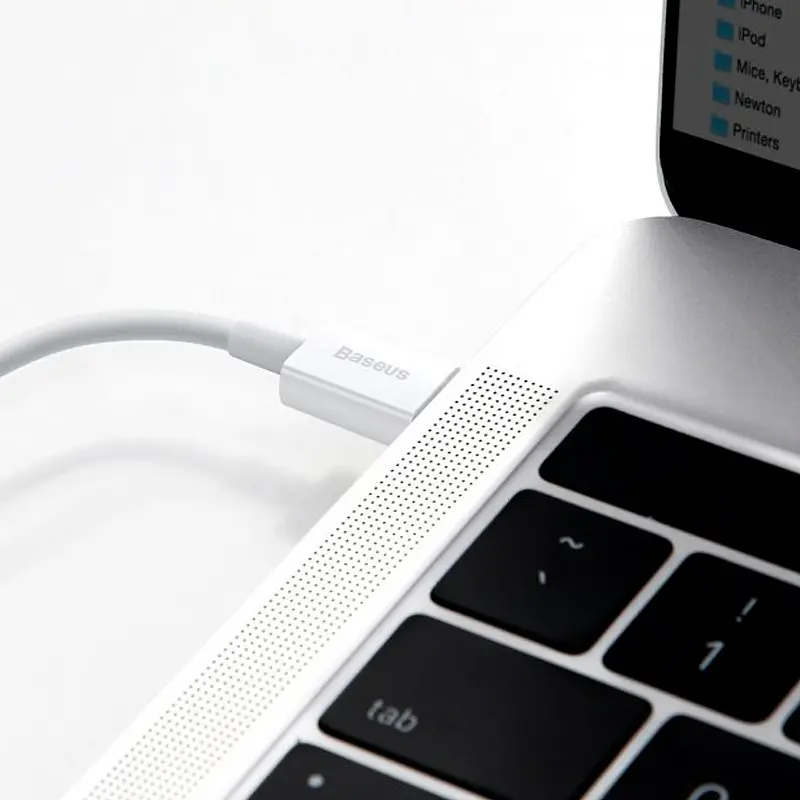 Кабель Baseus Superior Series Cable Type-C to Lightning 20W 1m CATLYS-A02 White - фото 5
