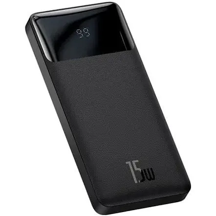 УМБ Baseus Bipow Digital Display Power bank 20000mAh 15W (PPDML-J01) черная - фото 2