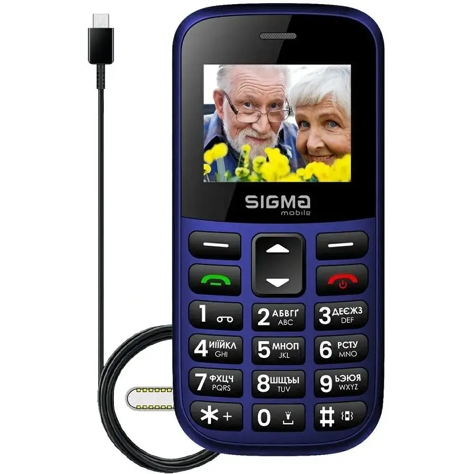 Мобільний телефон Sigma mobile Comfort 50 CF115 Easy Blue (UA UCRF) - фото 4