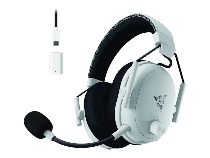 Навушники з мікрофоном Razer Blackshark V3 PRO Wireless White (RZ04-05400200-R3M1) - фото 2