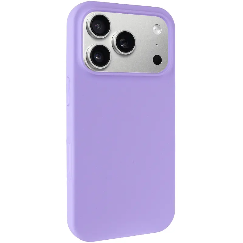 Чохол Epik Silk Full Protective (AA) NO LOGO для Apple iPhone 17 Pro / 18 Pro (6.3") Бузковий / Dasheen