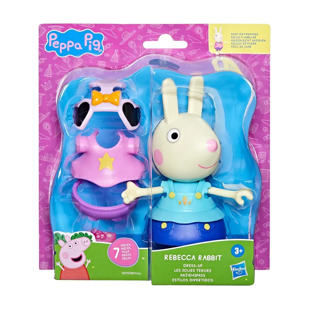 Фігурка Peppa Pig Figurines - Одягни Ребекку (G0329) - фото 3