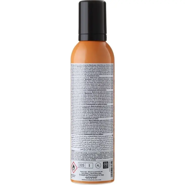Мусс для волос Alfaparf Style Stories Firming Mousse Strong Hold 250 мл - фото 2