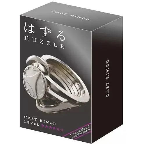 Головоломка Huzzle Ring II (Ринг II) Cast Puzzle 5 зірок 473792 - фото 3
