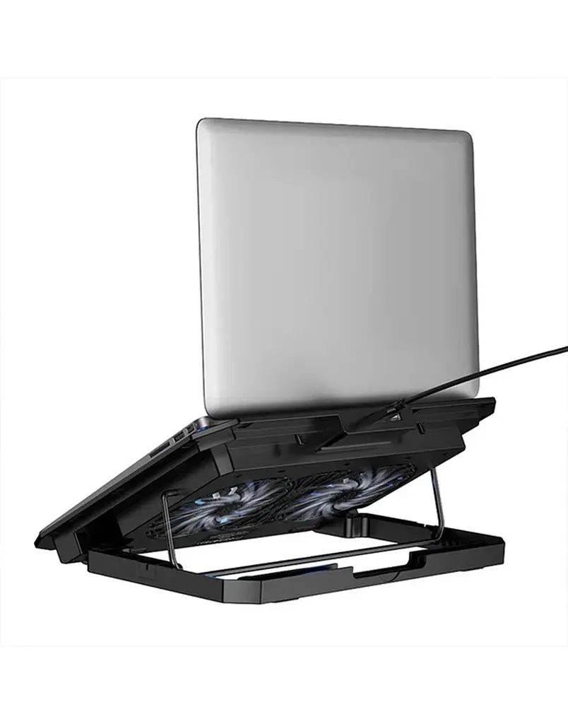 Підставка - вентилятор - кулер для ноутбука HOCO GA4 Jade 12-17 RGB - фото 7