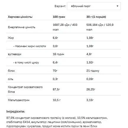 Протеїн Allnutrition Whey Protein Apple Pie 900 г - фото 2