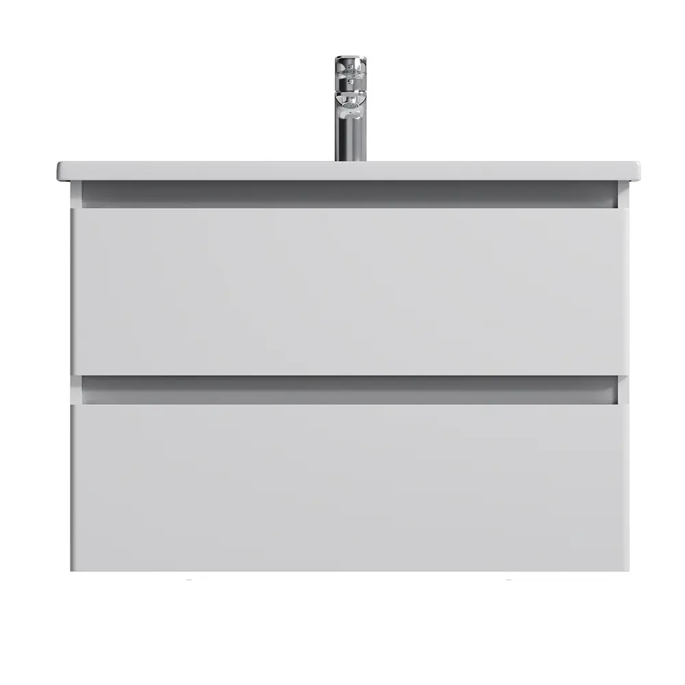 Тумба подвесная AM.PM X-Joy 80 см белый глянец с умывальником (M85-FHX0802-WC0802WG38) - фото 8