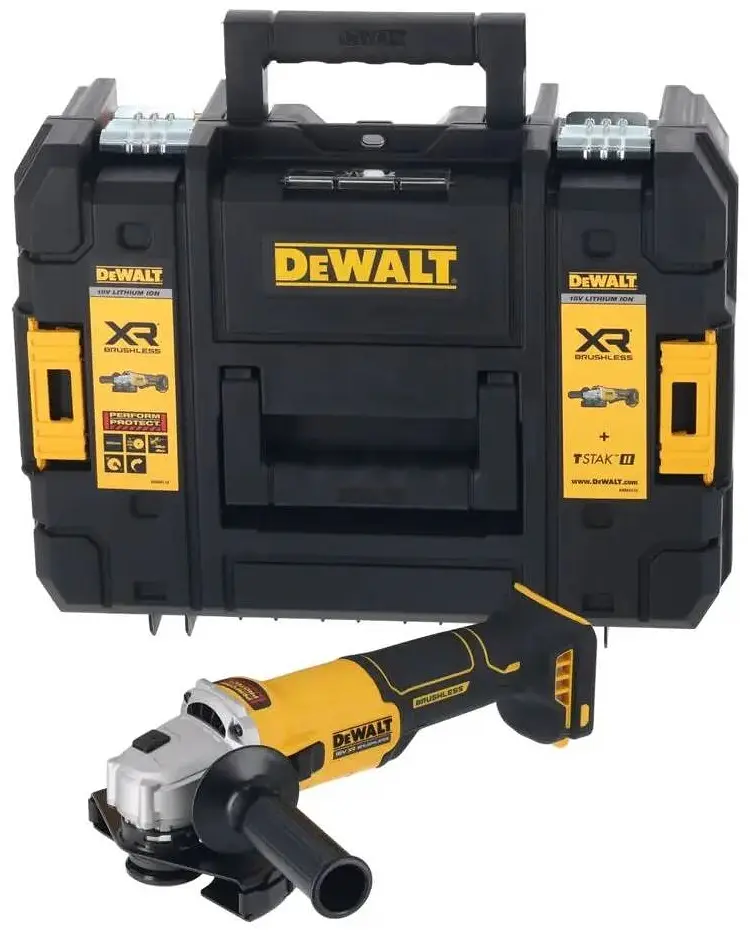 DeWALT Шліфмашина кутова акумуляторна DeWALT XR Li-lon 18В 125мм 9000об/хв 1.61кг без АКБ та ЗП - фото 7