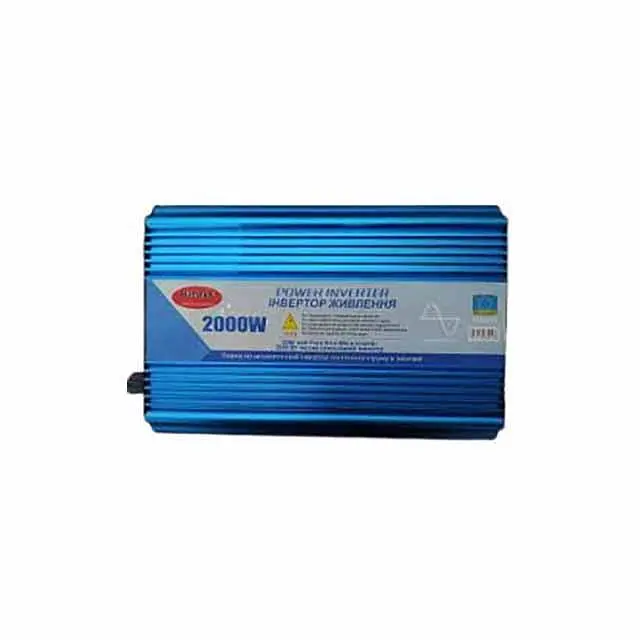 Інвертор перетворювач напруги автомобільний з чистою синусоїдою WimpeX WX-2010 2000 W 12/220 V - фото 2