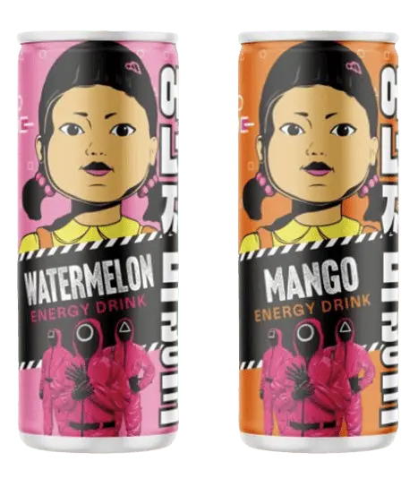 Енергетичний напій Squid Game Energy Drink зі смаком манго 250 мл - фото 6