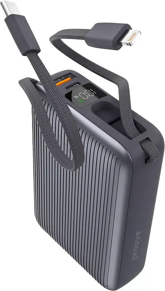 Портативний акумулятор Proove Moon Rock 22.5W 20000mAh gray (PBM222012105) - фото 2