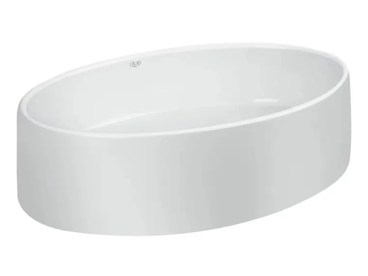 Комплект Qtap Kolibri: Раковина накладна овальна 500x360x140 мм White + Донний клапан PU02 (QT10113054WN47311) - фото 3