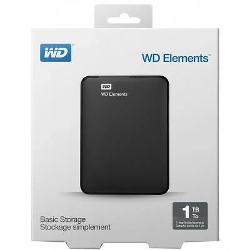 Зовнішній жорсткий диск 2.5" 1TB WD (WDBUZG0010BBK-WESN) - фото 6